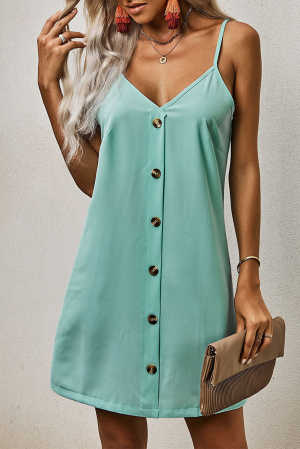 Buttoned Slip Dress 5d7cc