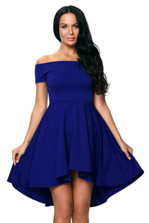 Blue All The Rage Skater Dress 1f64a